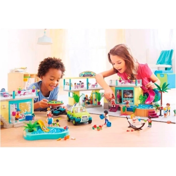 PLAYMOBIL Family Fun 70434 PLAYMO Beach Hotel, od 4 lat
